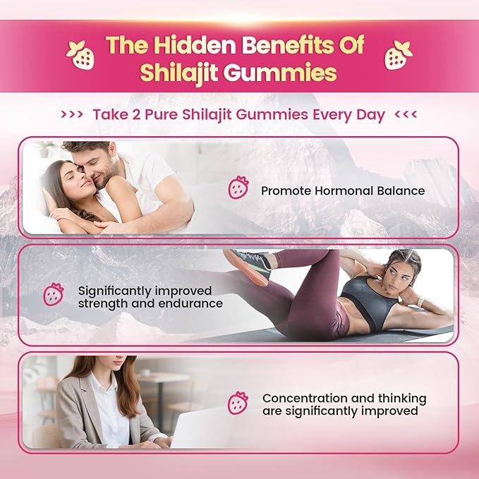 VivoNu Shilajit for Women Contains Tongkat Ali Ashwagandha* Ginger Saffron for hormonal* Balance &amp Energy | Tasty Shilajit Strawberry Flavor with Pure Himalayans Shilajitn* (Women 4000mg / 1 B