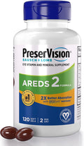 PreserVision AREDS 2 Eye Vitamin &amp Mineral Supplement with OCUSorb 120 Vegan Soft Gels Contains Lutein Zeaxanthin Vitamin C &amp E Zinc &amp Copper Eye Health Supplements for Adults
