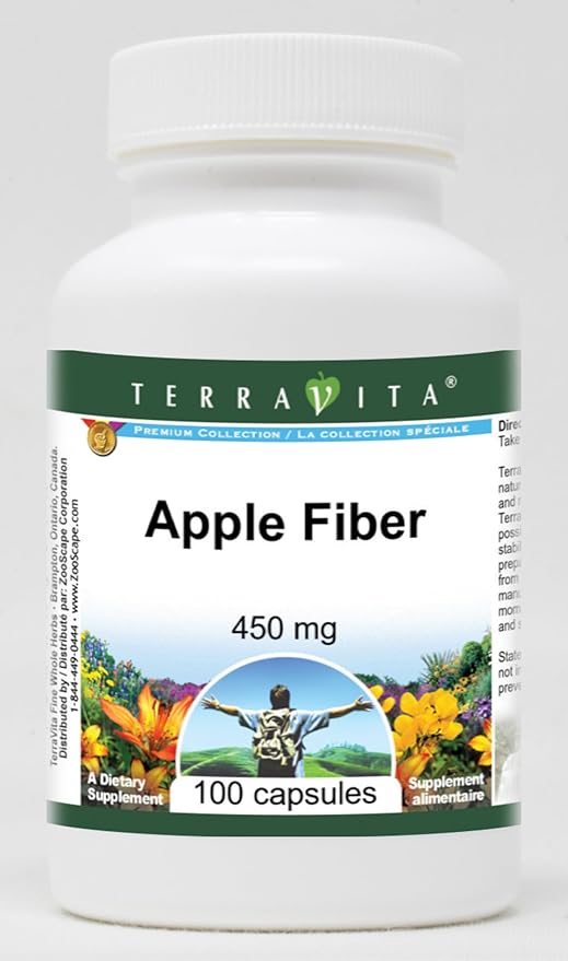 Apple Fiber - 450 mg (100 Capsules ZIN: 518967)