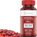 NovaKrill Krill Oil Omega 3 Supplement – 1000mg Softgels with EPA DHA Astaxanthin – No Fishy Aftertaste – Easy to Swallow Antarctic Krill Oil – 60 Liquid Capsules