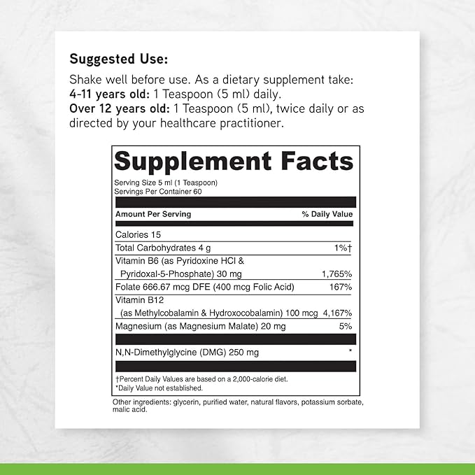 DAVINCI Labs - Behavior Balance - DMG Liquid - A Dietary Supplement to Support Balanced Behavior and Manage Stress - 10.14 Fl Oz (60 Servings)