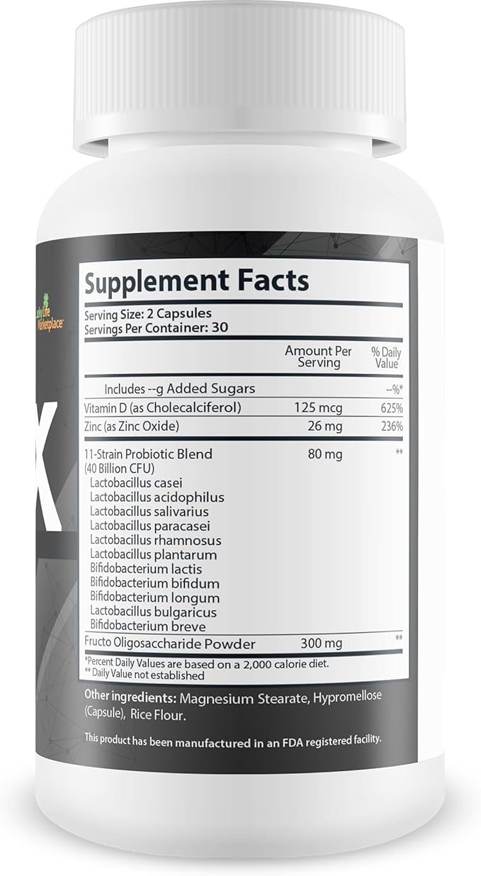 RMX Pro - Premium Male Formula with Both Probiotics &amp Prebiotics to Help Support Male Health - Our Best Probiotics for Men - Mood Support - Gut Support - Immune Support