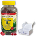 Vitamin B12 Gummies Raspberry Flavor- Extra Strength 3000 mcg Vegetarian 200 Count (Pack of 1) Boxed by Fusion Shop Store