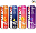 LIFEAID FITAID Energy Drink 200mg Natural Caffeine Keto 15 Calories Variety Pack BCAAs Quercetin Electrolytes Omega-3s Paleo Vegan &amp Gluten-Free 12-oz. cans (Pack of 24)