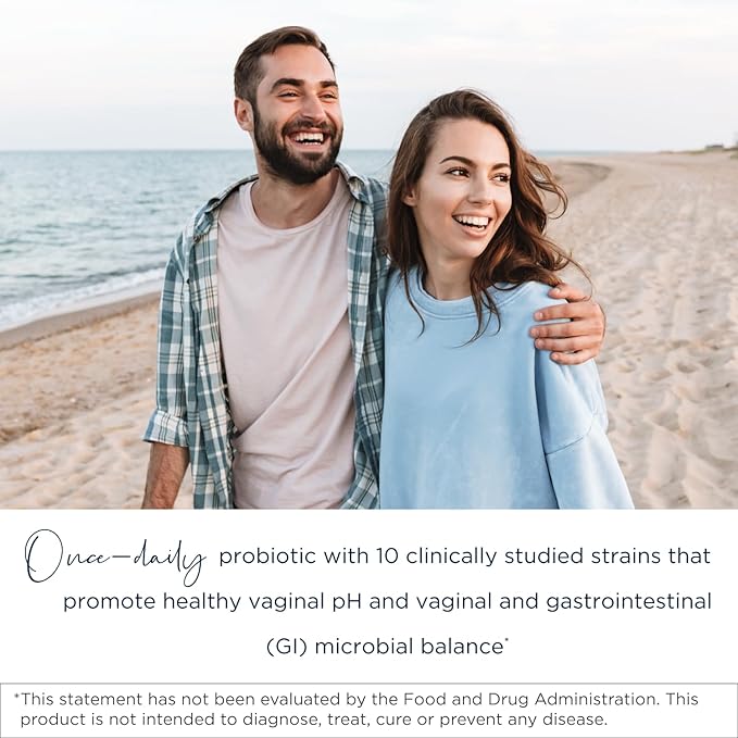 Designs for Health ProbioMed Women - Vaginal Probiotics to Support pH Balance Vaginal Comfort Immune Health &amp Gut Health for Women - Dairy-Free Probiotic (30 Capsules)