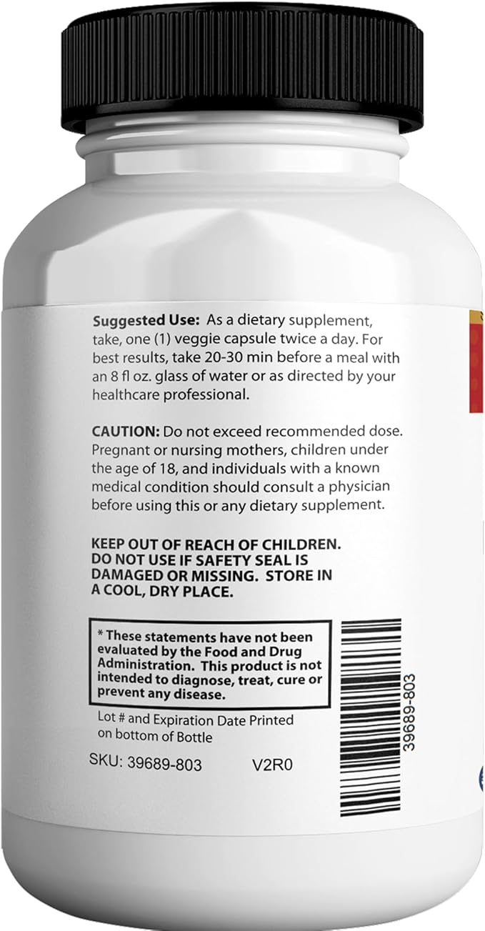 Guardian Botanicals Blood Balance All Natural Formula to Maintain Healthy Levels Maximum Strength Daily Formula Blood Balance Reviews (3 Pack - 180 Capsules)