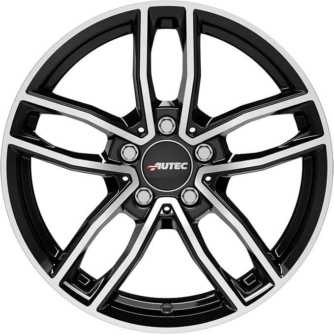 Autec rim MERCADOR 6.5x16 ET44 5x112 Schwarz poliert compatible with Mercedes-Benz A CLA B C