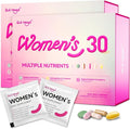 Women's Daily Vitamin Pack System Complete All-in-One Wellness Supplements for Women (2 Box)