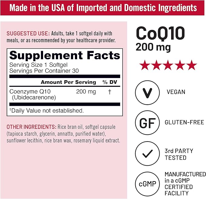 NatureWise [1] Omega 3 Fish Oil - 500 mg - Wild-Caught Non-GMO - 60 Softgels[2-Month Supply] + (Pack of 2) CoQ10 200mg - High Potency Ubiquinone Non-GMO - 30 Softgels[30-Day Supply]