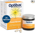 Optibac Probiotics for Travelling Abroad PMP UK 20 Vegetarian Capsules