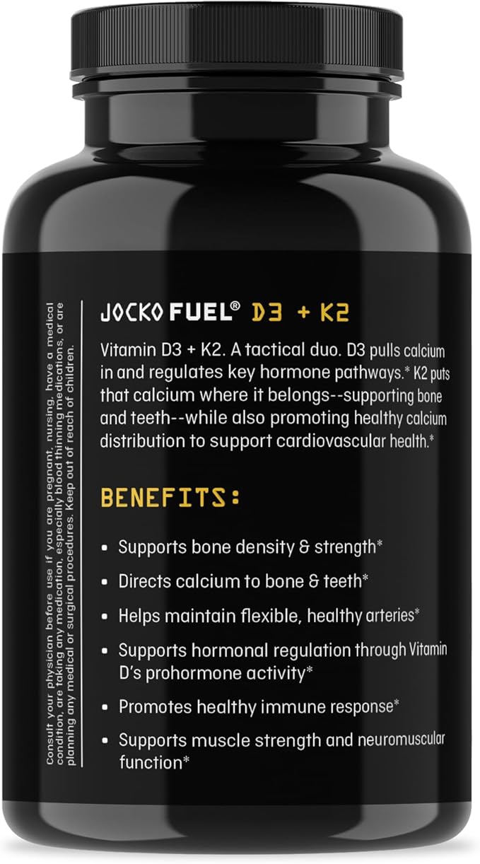 Jocko Vitamin D3 + K2