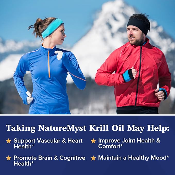 Krill Oil and Probiotics 50 Billion Bundle Professional Grade Non-GMO Heart Joint Gut Function &amp Immune Support
