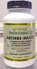 Generic Arthri-Multi 90 Capsulas 750mg Sulfato de Glucosamina Condroitina Blue