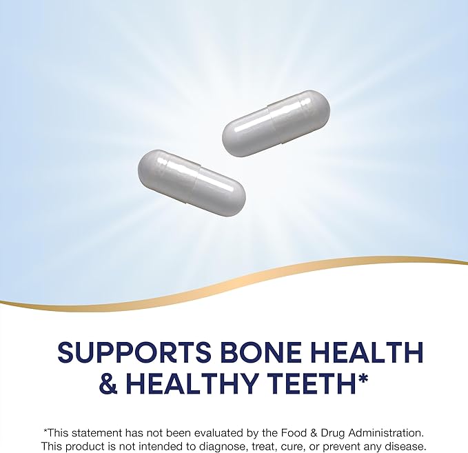 Nature's Way Calcium Citrate 500 mg Calcium per 2-Capsule Serving for Bone Health &amp Muscle Function* Blend of Citrate Carbonate &amp Malate Gluten Free 250 Capsules (Packaging May Vary) - 2