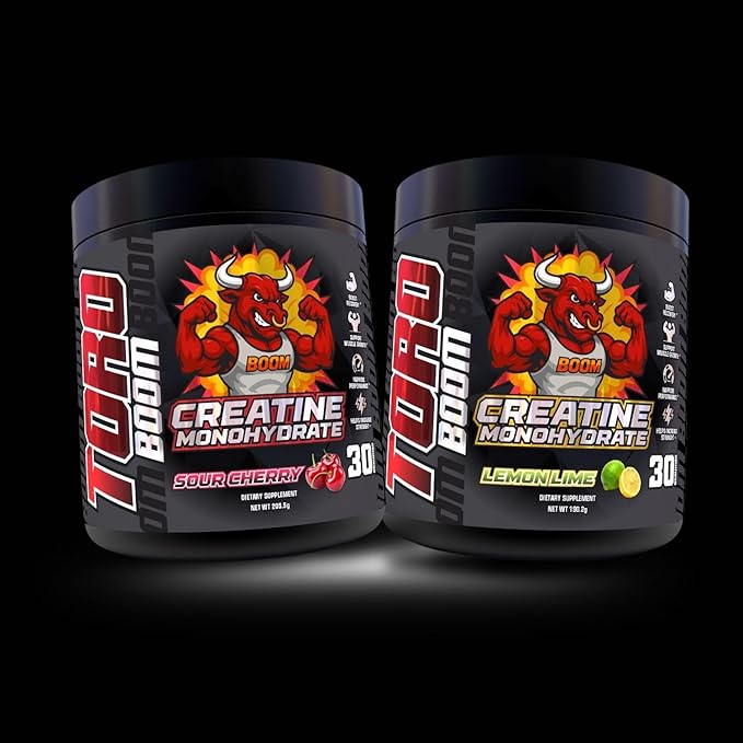 Creatine for Strength &amp Muscle Energy Production 5g per Serving Micronized Powder Pre-Workout Muscle Health Style Supplement for Gym Beginners 30 Servings Made in USA. (Lemon Lime)