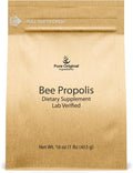 PURE ORIGINAL INGREDIENTS Bee Propolis Powder (1 lb) No Fillers Lab Verified Always Pure