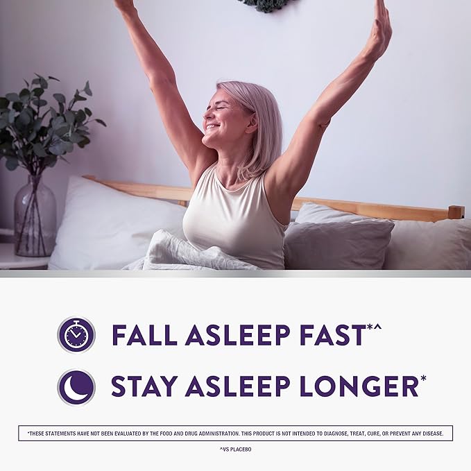 ZzzQuil Pure Zzzs Complete Sleep Melatonin 10mg L-Theanine GABA with Ashwagandha and Magnesium Melatonin Sleep Aid 100 Count