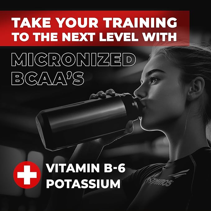 BCAA 4800 | Micronized Branched Chain Amino Acids | Muscle Building &amp Recovery | 2400 per Serving | 80 Servings | 240 Capsules
