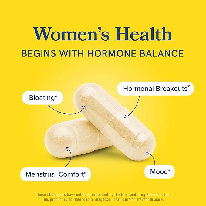 DIM Supplement 200 mg | Estrogen Balance for Women &amp Men | Hormonal Acne Hormone Balance Menopause &amp Antioxidant Support | Clean Label Project Certified Vegan &amp Soy Free Diindolylmethan