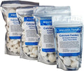 Aquatic Foods Inc. Calcium Feeder Small &amp Medium Shells. Extra Thick Shells for Shrimp Snails Crabs Crayfish Hermit Crabs and All Tropical Fish…75 Count Bag