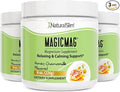 NaturalSlim Magicmag Pure Magnesium Citrate Powder Stress Constipation Muscle Heart Health and Sleep Support | Honey Chamomile Flavored Magnesium Supplement - 8oz Drink Mix (3 Pack)