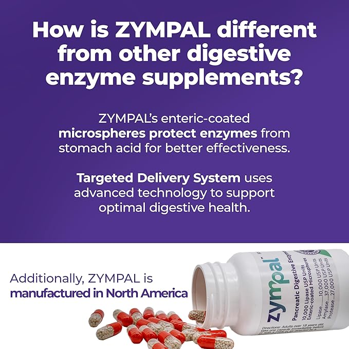 Pancreatic Digestive Enzymes 10000 Lipase USP Units – High-Potency Pancreatic Digestive Enzyme Supplement for Gas Bloating &amp Indigestion Relief– Gut Health &amp Nutrient Absorption– 50 Capsules