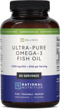 EPAX® Norwegian Omega-3 Fish Oil - 1000mg EPA &amp DHA rTG Form for Superior Absorption IFOS Certified No Fishy Burps Third-Party Tested Heart Brain &amp Joint Support - 120 Softgels