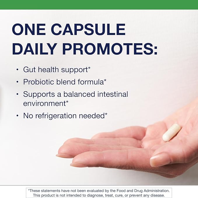 Metagenics UltraFlora Restore Probiotic - 20 Billion CFU - Relief for Occasional Loose Stools* - Supports Gut Health* with Clinically Tested Lactobacillus &amp Bifidobacterium Strains* - 30 Capsules