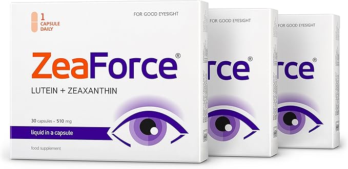 Excellent Vision with 1 Capsule/Day. Concentrated Composition. Multidirectional Action. Liquid Formula for Complete Absorption and Faster Effect. Laboratory Tested. (3 Month Supply)