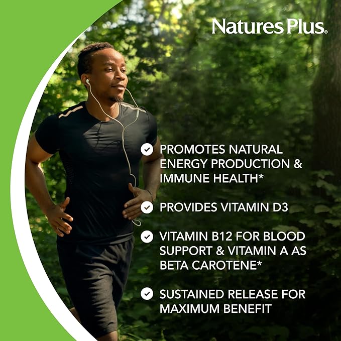NaturesPlus Ultra II Daily - 60 Tablets - Multivitamin with Whole Foods for Overall Well-Being - Supports Energy &amp Immune Health - Sustained Release - 60 Servings
