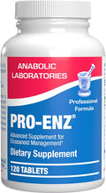 Pro ENZ Joint Support Supplement - Clinical Formula Turmeric Boswellia Supplement for Joint &amp Cartilage Mobility and Comfort Support Plus Eicosanoid Management with Proteolytic Enzymes (120 Servin