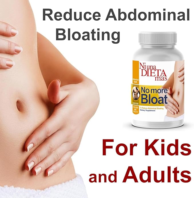 Reduce Abdominal Bloating Gas and Reflux - Digestion Help for Multiple Foods (Milk Cheese Meats Veggies) Immediate Effect (Fast Action)