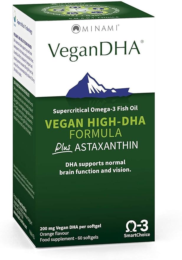 Minami Nutrition Vegan DHA 60 CAPSULES