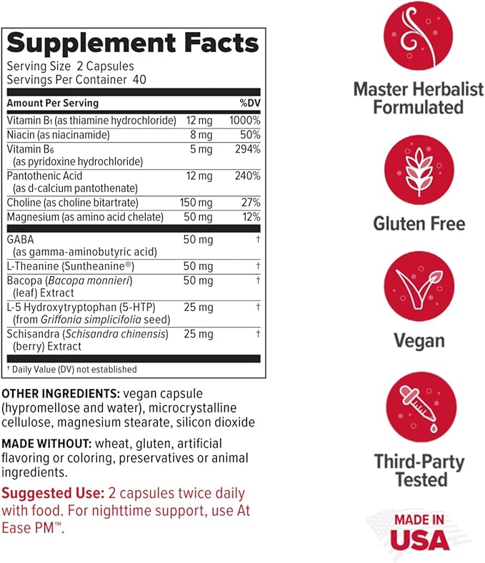 Redd Remedies at Ease 80 Capsules and at Ease PM 30 Capsules