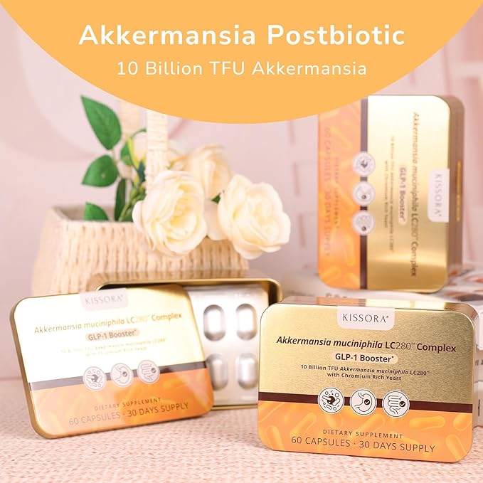 Kissora Probiotic 20 Billion TFU with Chromium