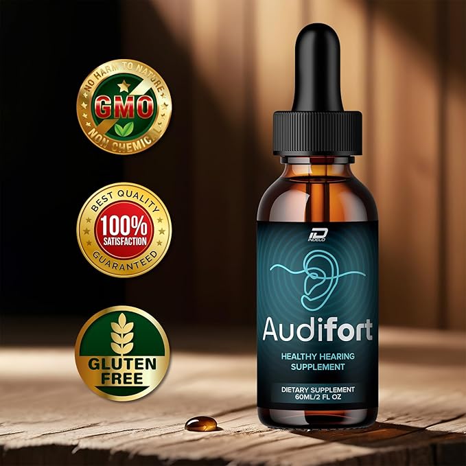 Audifort Drops - Audifort Pro 24 Audifort Pro Liquid Ear Ringing Relief Audifort Reviews (2 Pack – 2 Month Supply)