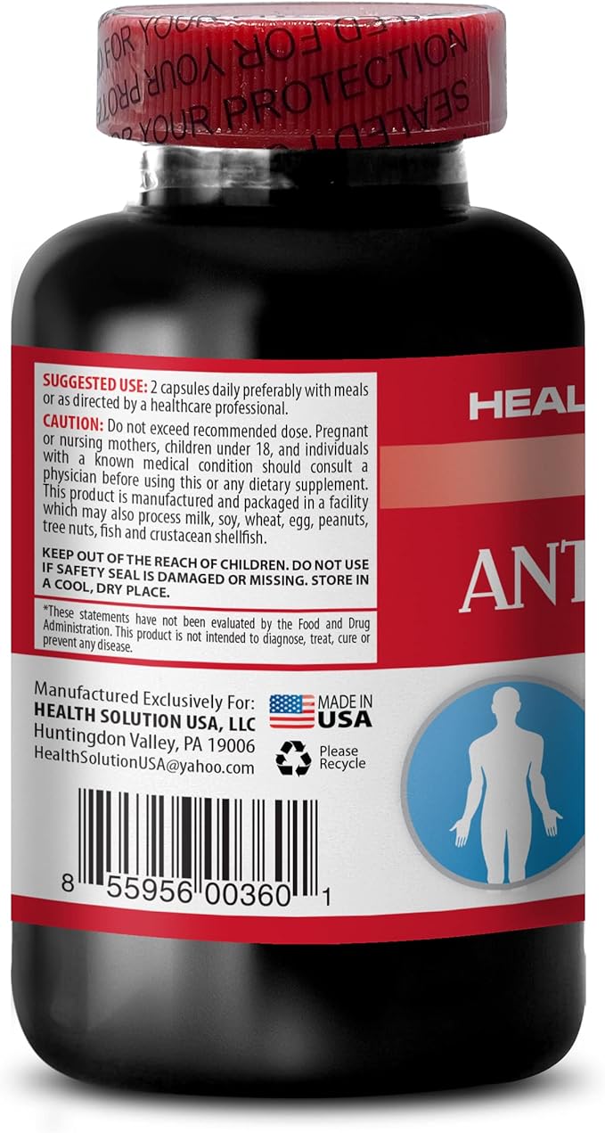 anti wrinkle capsules for face - ANTI-WRINKLE COMPLEX - Skin minerals Anti-aging supplement Vitamin E collagen serum anti wrinkle alpha lipoic acid anti wrinkle pills for women 2 Bot 120 Caps