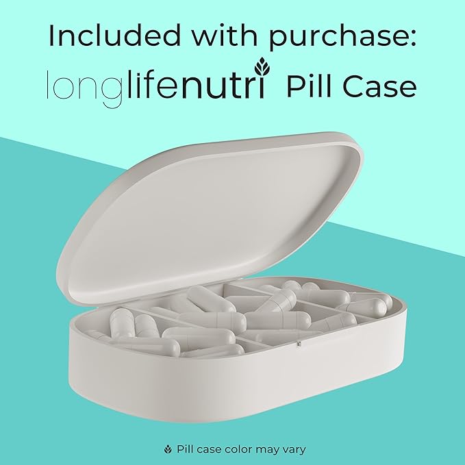 Brain &amp Hormone Support Pregnenolone - 180 Veggie Caps for Enhanced Memory Focus &amp Vitality - Made in USA