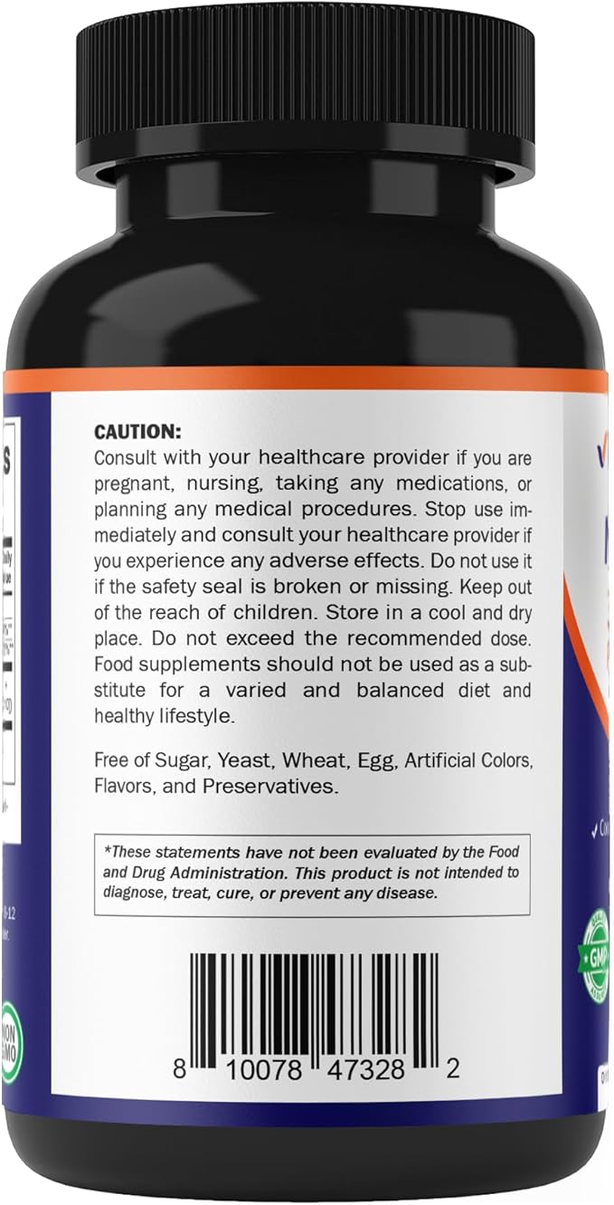 Vitamatic 2 Packs MCT Oil Capsules 3000 mg per Serving - 180 Softgels - from Coconut Oil - Contains 55% caprylic Acid C8 and 40% capric Acid C10 (Total 360 Softgel)