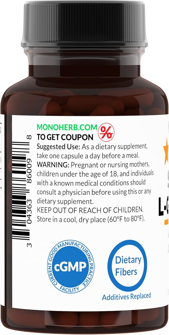 MONOHERB S-Acetyl L-glutathione 200mg - 90 Vegetarian Capsules