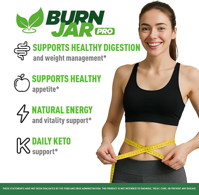 (5 Pack) Burn Jar Pro - BurnJar Pink Salt Capsules Pro Official Advanced Formula Supplement Pills Natural Ingredients Reviews 300 Capsules for 5 Months
