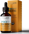 Liquid Probiotic for Women Men Kids Toddler Probiotic: USDA Organic Probiotics Vegan Probiotic Liquid &amp Alfalfa Blend + Acidophilus for Gut Health Dairy Gluten Sugar Free Non-GMO Oral Probio