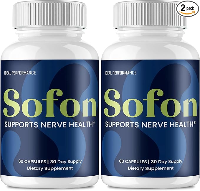 SofonNerve Supplement Capsules SofonNerve Health Formula Supplement Pills - Maximum Strength Advanced Brain &amp Memory Focus All Natural Daily Vitamins Support So Fon Pills Reviews (2 Pack)