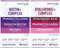 Granions Collagen Hyaluronic Complex and Biotin Keratin Collagen Complex Hydrating Beauty Bundle