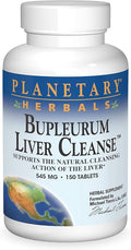 Planetary Herbals Bupleurum Liver Cleanse Supports the Natural Cleansing Action of the Liver* 545 mg - 150 Tablets