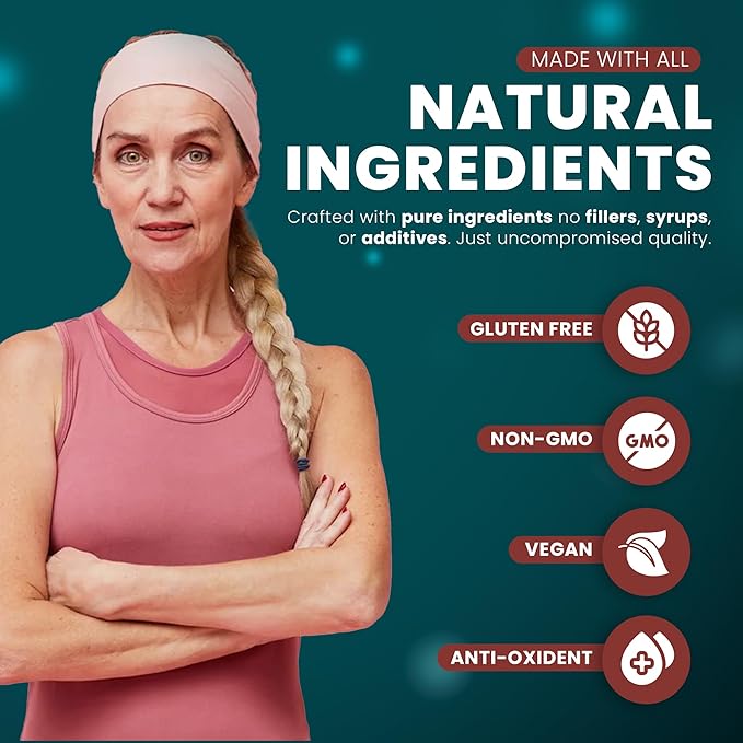 Blueberry Sea Moss Gel Organic Fresh Fruit Infused Wild Harvested Irish Sea Moss Gel | Immune and Digestive Support | Vitamin Mineral Antioxidant Supplements | (16 oz. Blueberry)