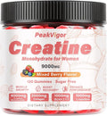 12 IN 1 Creatine Monohydrate Gummies Complex 9000mg for Women and MenCreatine Gummies for Women with L-CarnitineTaurineCollagenVitamin C&amp B12Sugar Free &amp Vegan120 GummyMixed Berry Flavo