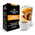 Christopher Bean Coffee - 396 servings 30 to 1 Blend Bag in Box Liquid Instant Coffee or Cold Brew Coffee Concentrate - Hot or Iced Coffee - Caramel Macchiato