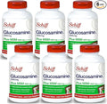 Schiff Glucosamine 1500mg Plus MSM and Hyaluronic Acid 150 tablets - Joint Supplement (Pack of 6)
