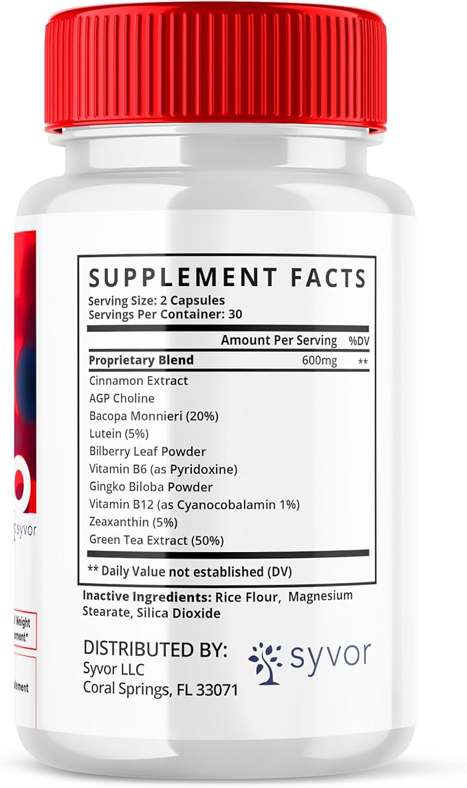(3 Pack) Glucobio Capsules Gluco Bio Advanced Glyco Support Formula Pills Glucobio Extra Strength Supplement Glucobio Natural Ingredients Glycogen Support Gluco Bio Glycogen Reviews (180 Capsules)